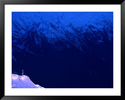 Heli-Skiing Near Wanaka, Wanaka, Otago, New Zealand by David Wall Pricing Limited Edition Print image