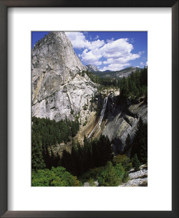 Nevada Fall And Half Dome, Yomite National Park, Ca by Leslie Harris Pricing Limited Edition Print image
