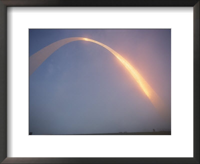 Misty View Of Gateway Arch by James L. Stanfield Pricing Limited Edition Print image