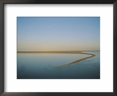 Scenic View Of A Moonrise Over A Placid Body Of Water by Jason Edwards Pricing Limited Edition Print image