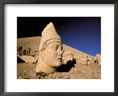 Carved Figures, Nemrut Dagi Kahta Region, Turkey by Gavriel Jecan Pricing Limited Edition Print image