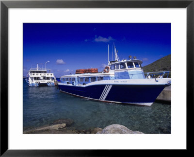 Island Ferry At St. Thomas Bay, Virgin Gorda by Walter Bibikow Pricing Limited Edition Print image