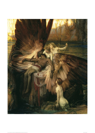 The Lament For Icarus by Herbert Draper Pricing Limited Edition Print image