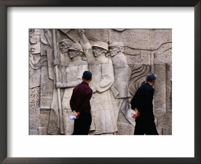 Monument Of The People's Hero At Huangpu Park, Shanghai, China by Phil Weymouth Pricing Limited Edition Print image