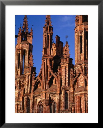 Spires Of Church Of St. Anne, Vilnius, Lithuania by Tom Cockrem Pricing Limited Edition Print image