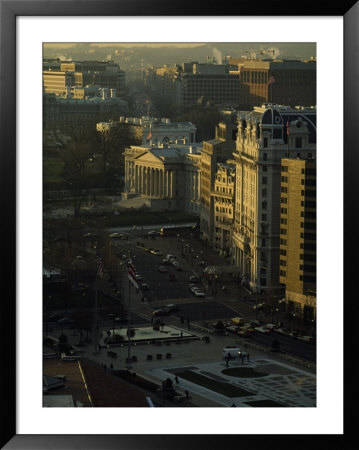 Pennsylvania Ave, Andrew Jackson Placed The U.S. Treasury Building Beside The Presidential Mansion by Sisse Brimberg Pricing Limited Edition Print image