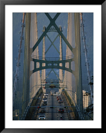 View Across The Lions Gate Bridge by Annie Griffiths Belt Pricing Limited Edition Print image