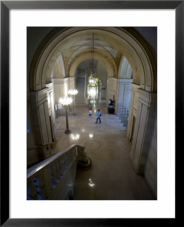 Lobby Of The Cleveland Public Library's Main Branch by Jamie-Andrea Yanak Pricing Limited Edition Print image