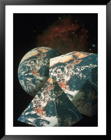 The World Existing In Different Shapes by Carol & Mike Werner Pricing Limited Edition Print image