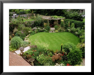 View From Above A Small Garden by Mark Bolton Pricing Limited Edition Print image