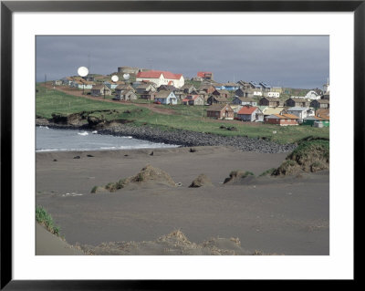 Town Of St. Paul Island by Yvette Cardozo Pricing Limited Edition Print image