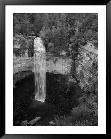 Scenic View Of Fall Creek Falls by Stephen Alvarez Pricing Limited Edition Print image