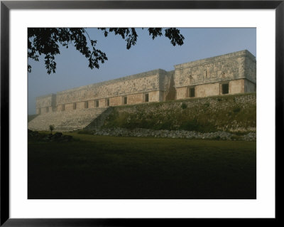 A View Of Uxmals Palace Of The Governor by Kenneth Garrett Pricing Limited Edition Print image