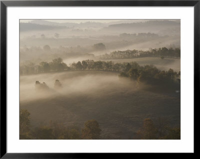 The Early Morning Mist Rises Over Bell Buckle, Tennessee by Stephen Alvarez Pricing Limited Edition Print image