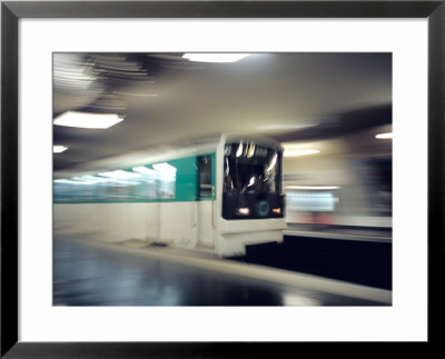 Metro, Paris, France by David Barnes Pricing Limited Edition Print image
