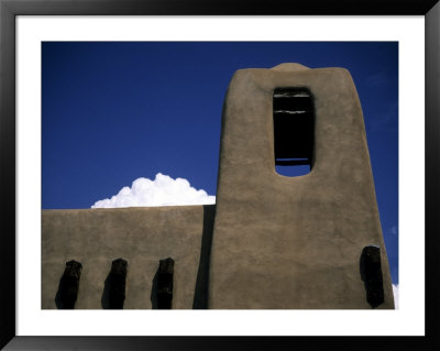 Close View Of An Adobe Structure In Downtown Santa Fe, New Mexico, United States by Stacy Gold Pricing Limited Edition Print image