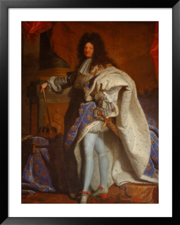 King's State Apartment And Portrait Of King Louis Xv, Versailles, France by Lisa S. Engelbrecht Pricing Limited Edition Print image