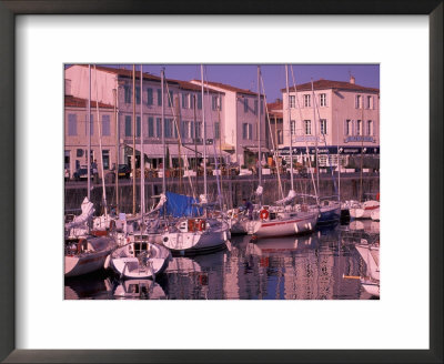 Waterfront Of St. Martin, Il De Re, France by Nik Wheeler Pricing Limited Edition Print image