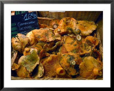 Mushrooms At Market, Avignon, Provence, France by Lisa S. Engelbrecht Pricing Limited Edition Print image