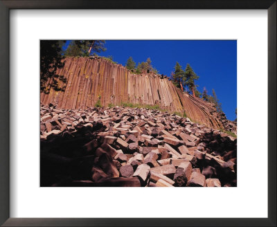 Basaltic, Devil's Postpile National Monument, California, Usa by Jerry Ginsberg Pricing Limited Edition Print image