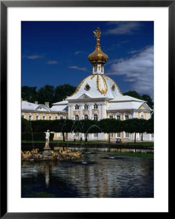 Upper Park Fountains Of Grand Palace, St. Petersburg, Russia by Jonathan Smith Pricing Limited Edition Print image
