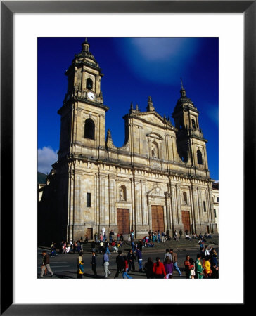 Plaza De Bolivar And Neo-Classical Cathedral (1807-23), Bogota, Colombia by Krzysztof Dydynski Pricing Limited Edition Print image