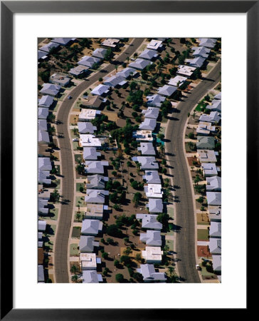 Aerial View Of A Sun City Suburb, Sun City, Arizona, Usa by Jim Wark Pricing Limited Edition Print image