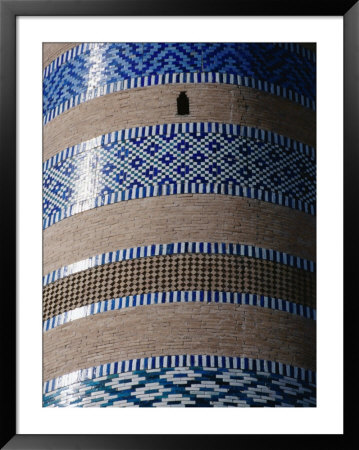 Brick Minaret Of Islom-Huja Medrassa, Khiva, Uzbekistan by Martin Moos Pricing Limited Edition Print image