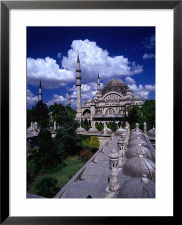 Roof Of Suleymaniye Mosque, Istanbul, Turkey by Izzet Keribar Pricing Limited Edition Print image