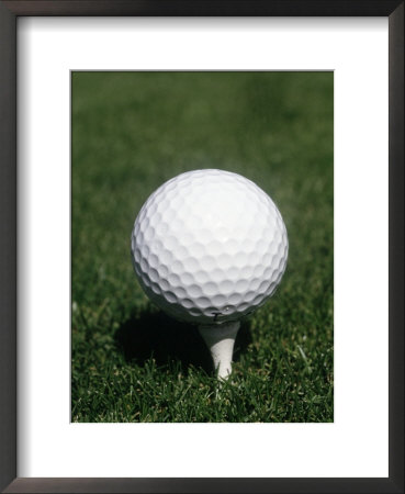 Golf Ball On Tee by Bill Bachmann Pricing Limited Edition Print image