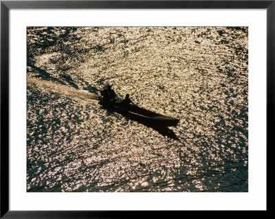 Cruising Down The Mekong River, Vientiane, Laos by Anders Blomqvist Pricing Limited Edition Print image