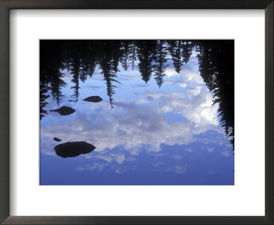 Reflections In Russel Lake, Mt. Jefferson Wilderness, Oregon, Usa by Janis Miglavs Pricing Limited Edition Print image