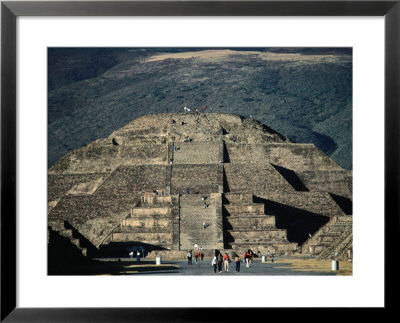 Pyramid Of Moon (Piramides Del Sol Y De La Luna), Teotichucan, Mexico by John Neubauer Pricing Limited Edition Print image