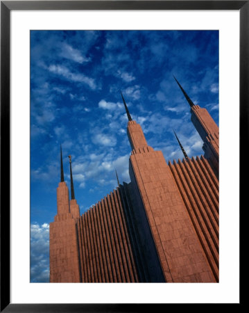 Exterior Of Mormon Temple, Jackson, Washington Dc, Usa by Johnson Dennis Pricing Limited Edition Print image