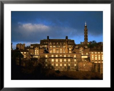 St Andrew's House And Monuments On Calton Hill, Edinburgh, United Kingdom by Jonathan Smith Pricing Limited Edition Print image