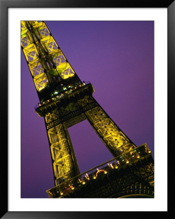 The Eiffel Tower At Night, Paris, France by John Hay Pricing Limited Edition Print image