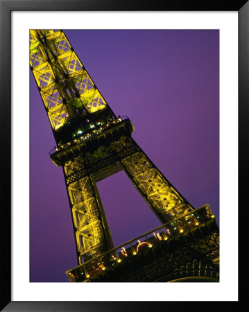 The Eiffel Tower At Night, Paris, France by John Hay Pricing Limited Edition Print image