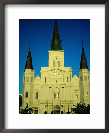 St Louis Cathedral, Built In 1794, Jackson Square In French Quarter, New Orleans, Louisiana, Usa by Jon Davison Pricing Limited Edition Print image