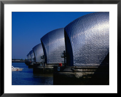 The Thames Barrier, London, United Kingdom by Charlotte Hindle Pricing Limited Edition Print image