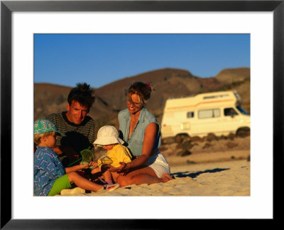 Family Playing On Beach, Cabo San Lucas, Mexico by Philip & Karen Smith Pricing Limited Edition Print image