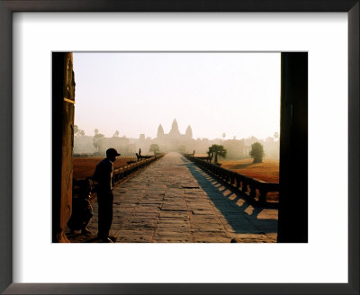 Angkor Wat At Dawn, Siem Reap, Cambodia by Christopher Groenhout Pricing Limited Edition Print image