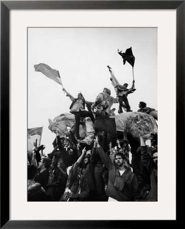 Antiwar Demonstrators Protesting Us Involvement In Vietnam War Outside Dem. National Convention by Charles H. Phillips Pricing Limited Edition Print image