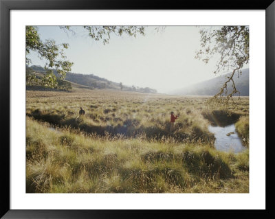 A Father And Daughter Fly Fish Together by Jason Edwards Pricing Limited Edition Print image