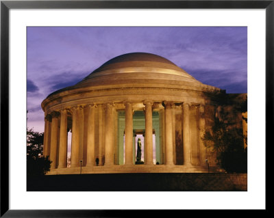 A Twilight View Of The Jefferson Memorial by Richard Nowitz Pricing Limited Edition Print image