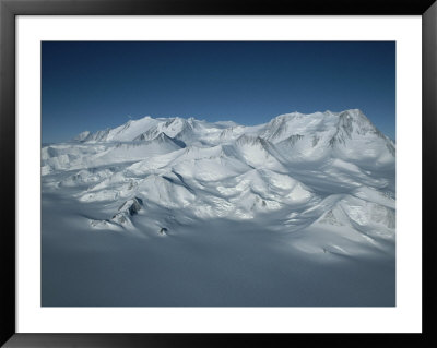 An Aerial View Of Mount Vinson, Antarcticas Highest Peak by Gordon Wiltsie Pricing Limited Edition Print image