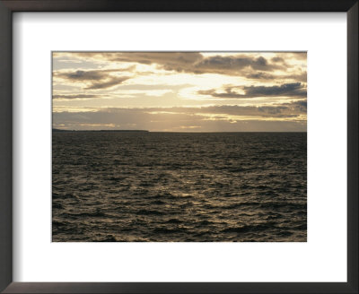 A View Of Lake Superior And One Of The Apostle Islands In The Distance by Raymond Gehman Pricing Limited Edition Print image