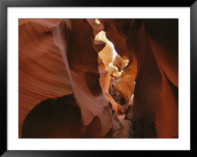 Patterns Created In The Red Sandstone Of Antelope Canyon by Dugald Bremner Pricing Limited Edition Print image