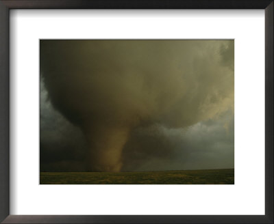An F4 Category Tornado Barrels Across South Dakota Farmland by Peter Carsten Pricing Limited Edition Print image