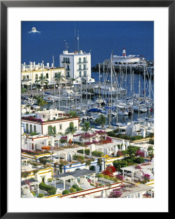 Puerto De Mogan, Gran Canaria, Canary Islands, Spain by Peter Adams Pricing Limited Edition Print image