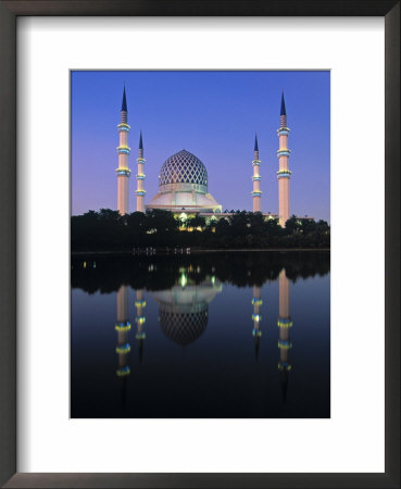 Mosque, Shah Alam, Selangor Region, Malaysia by Gavin Hellier Pricing Limited Edition Print image